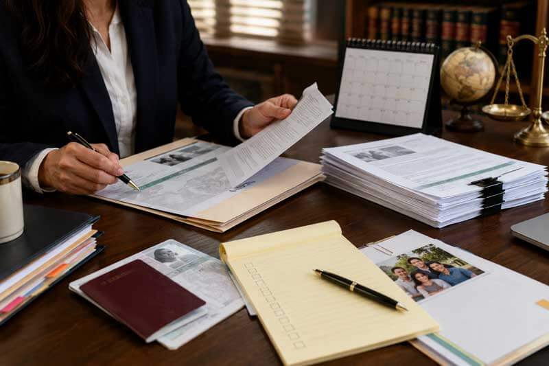 documents needed to keep the process moving after I-130 approval