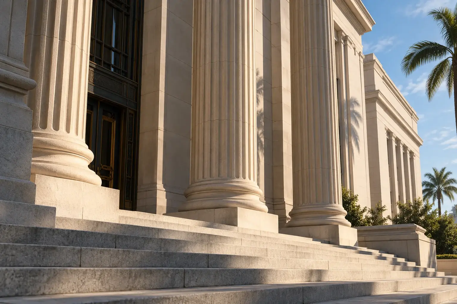 Courthouse architecture, conceptual image